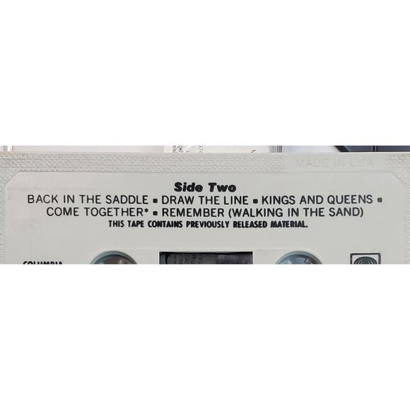 Aerosmith Greatest Hits Cassette Tape 1978 Columbia Records Audio Music Album - Picture 2 of 8